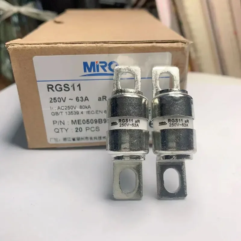 MRO Mingrong RGS11 CR2L fast fuse fuse fuse tube 250V 50A 63A 80A 100A 160A