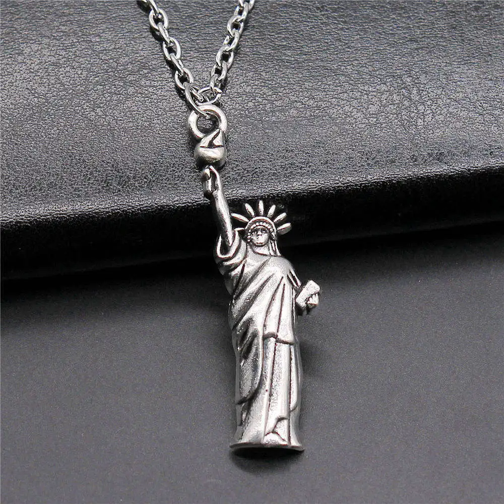 New Travel Eiffel Tower Necklace 45Cm Or 70Cm Long Chain Men Jewellery Party Fittings