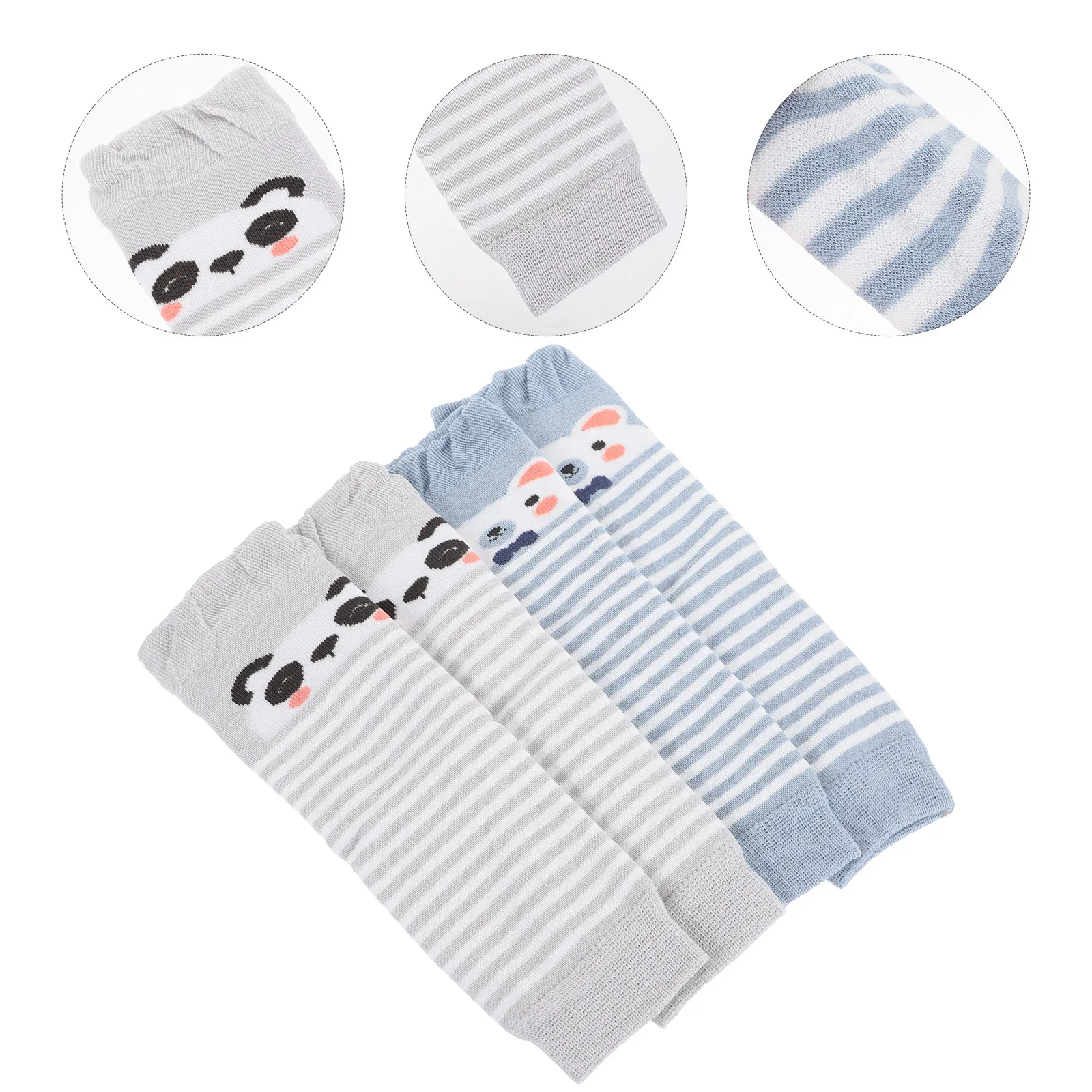 

2 Pairs Socks Winter Warm Thickened Baby Socks Kids Cotton Infant Toddler Stockings Anti slip Newborn Adorable Soft