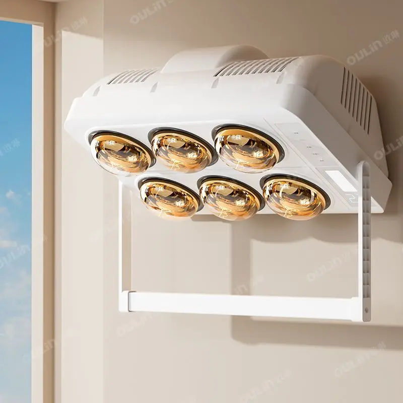 

Лампа теплая настенная непробиваемая для ванной комнаты, настенная водонепроницаемая и взрывозащищенная лампа с воздушным подогревом для ванной комнаты