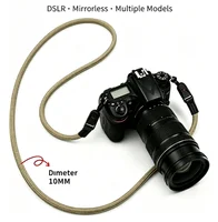 Quick Release Camera Strap, Adjustable Round Rope Neck & Shoulder Sling, Fast Detachable Strap for DSLR Mirrorless Cameras 3