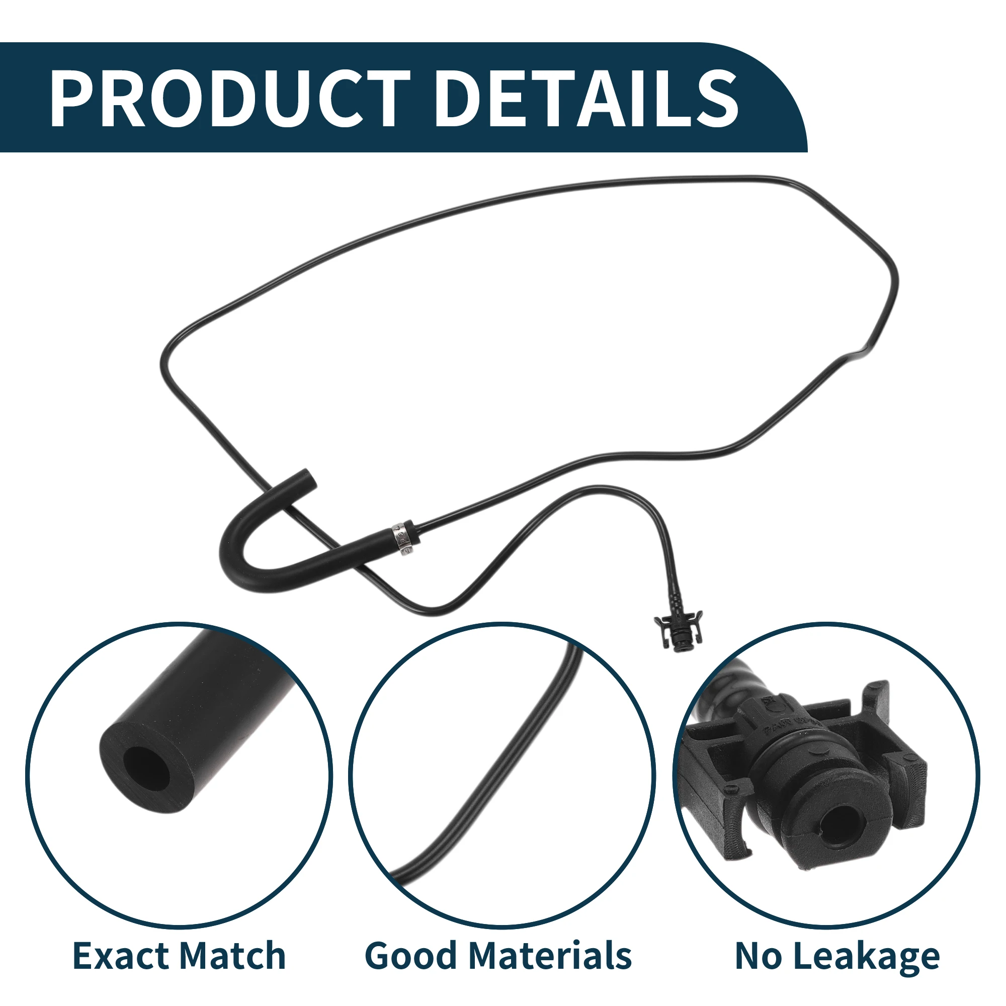 

UXCELL Radiator Hose Heater Hose Radiator Outlet Hose Pipe No.1472314/6G918K012UC for Ford Mondeo 2013 Rubber Coolant Pipe