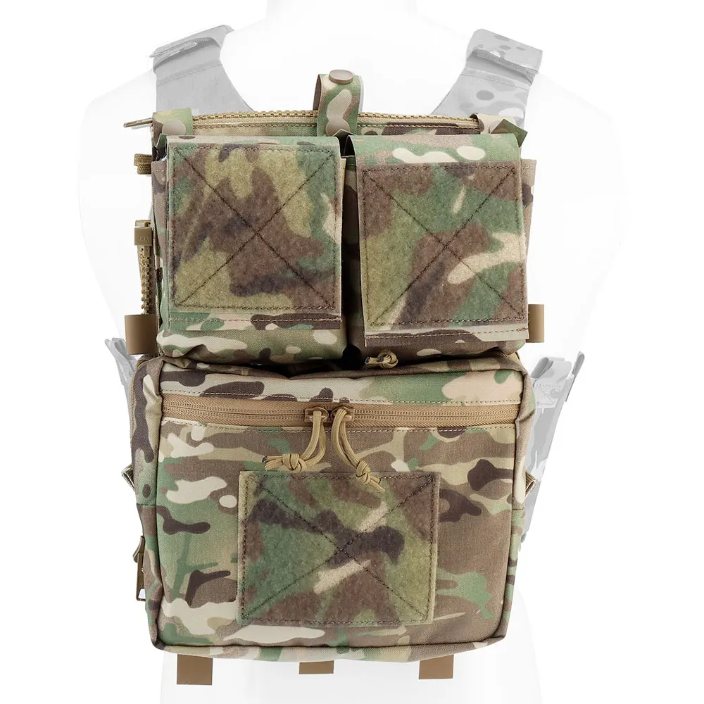 LV-119 เสื้อกั๊กยุทธวิธีฟังก์ชั่นชุดขยาย Assault Expansion Backboard