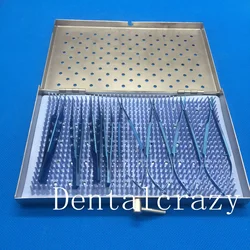 8Pcs Titanium Microchirurgie Oogheelkundige Apparatuur Chirurgisch Instrument Met Case