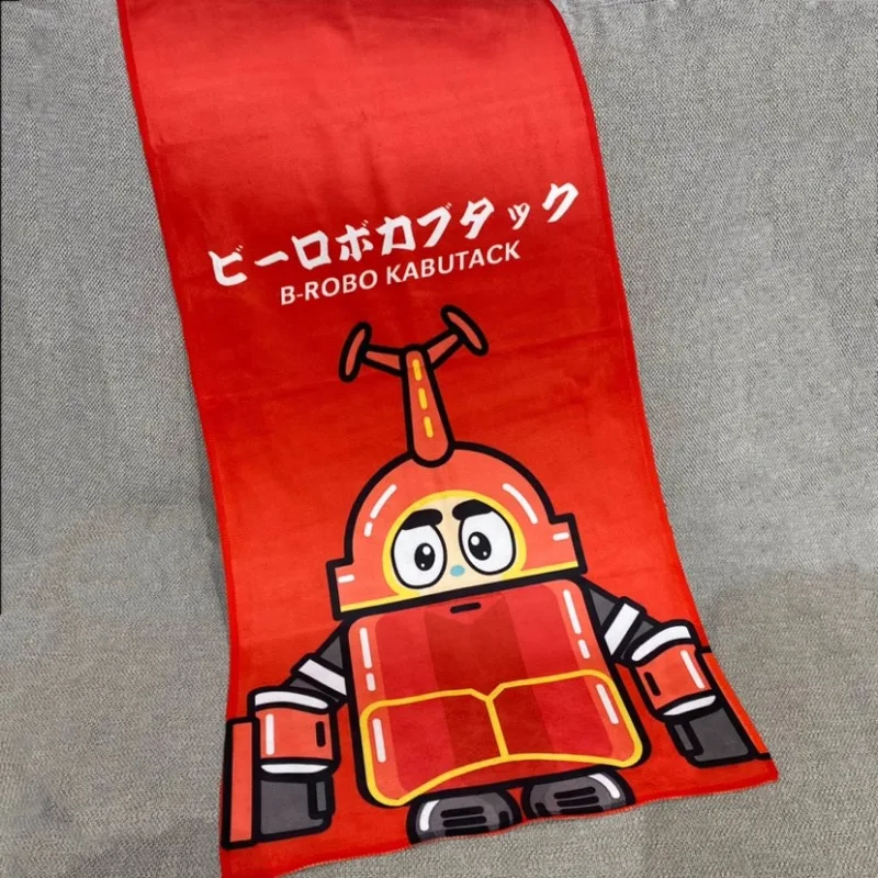 B-Robo Kabutack towel creative high-value DIY cartoon graffiti sweat-absorbing breathable boys sports hand towels to wipe sweat view 2