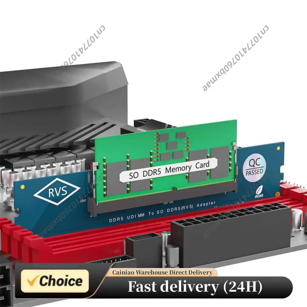

Адаптер для подключения оперативной памяти DDR5 для ноутбуков к настольным ПК, конвертер SO-DIMM в DIMM, коннектор для материнских плат настольных ПК