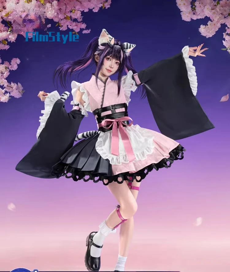

Anime Cosmic Princess Kaguya! Komazawa Noi Cosplay Costume Uniform Halloween Carnival Party Christmas Play Role Clothes Clothing