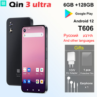 Qin 3 ultra T606 5.05 Inch 6GB 128GB Wifi Bluetooth 5.2 Touch screen 720*1520 Global Version Android Phone