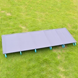 Aluminum Alloy Folding Bed, Portable, Mountaineering, Camping, Hiking, Simple Rest Bed