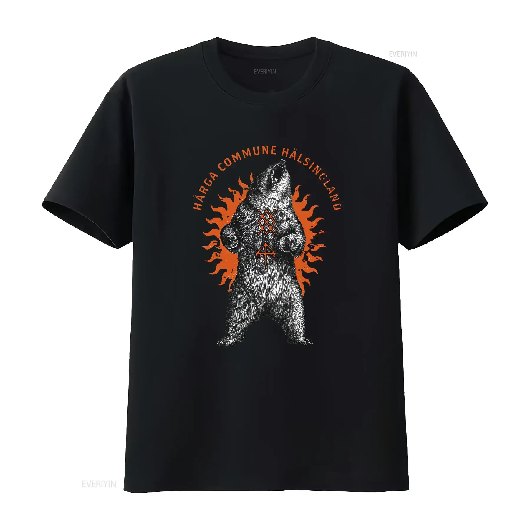 Midsommar Inspired T Shirt Bear on Fire Horror Movie Screen Cult Classic Small XXL vintage Washed Top For Everyday Wear graphic
