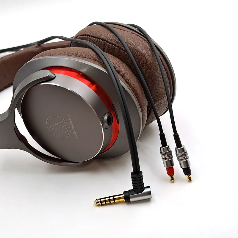 Pour Audio Technica ATH-MSR7B SR9 WP900 AP2000Ti ES750 A2DC Resubdivision ot.com mm 2.5mm Balchoses câble de mise à niveau en cuivre monocristallin