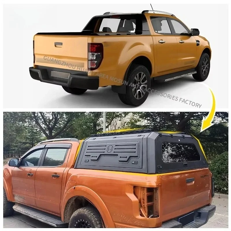 

Mosun Aluminum Alloy Canopy Hardtop Topper Camper Pickup Truck Hardtops for RANGER 2012-2021