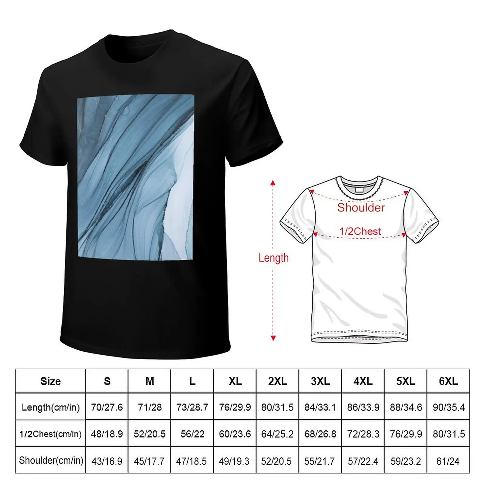 Mystery - Mixed Media Art T-Shirt man t shirt rapper graphic tees quick-drying shirts graphic mens t shirts