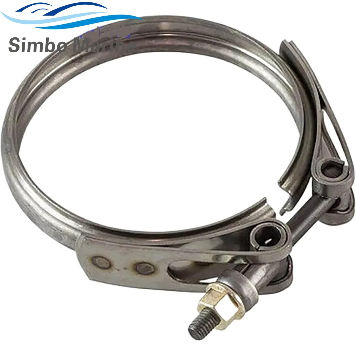 

21325765 842993 Exhaust Elbow and Turbo Exhaust Clamp For Volvo Penta 30 31 32 40 41 42 43 44 300 D4