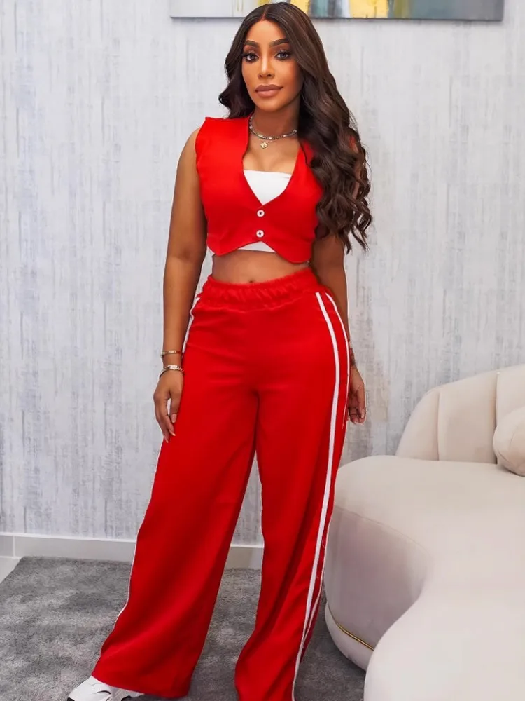 

2 Piece Women Sets 2025 New Arrival Spring Summer Pring Matching Sets Two Pieces Sets Top And Pants Suits Outfits Clothing