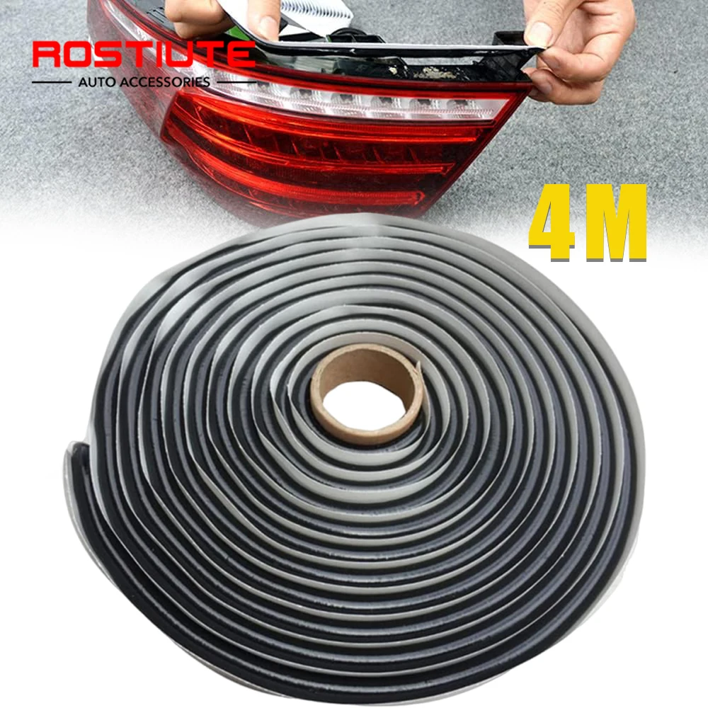 

Автомобильная бутиловая герметичная лента 4 м/13 футов, водонепроницаемый герметик из бутилкаучука для автомобильных фар, окон, дверей, лобового стекла, бутиловая лента