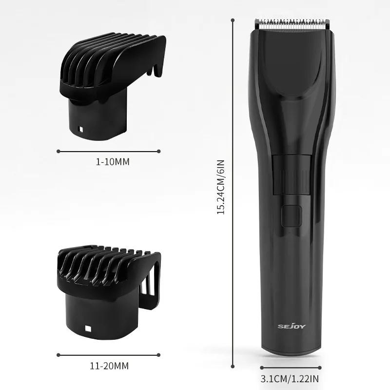 SEJOY Electric Hair Clipper Kit For Men, Adjustable Hair Cut Machine Hair Trimmer Professional Rechargeable Hair Cut Barber image 6