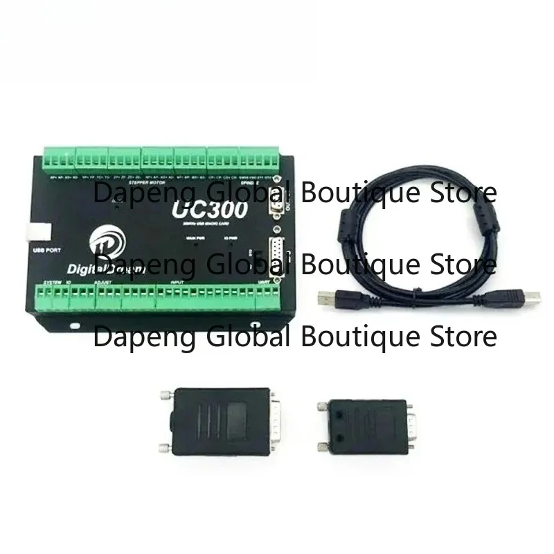 USB 4-Axis UC300 Controller Bundle with IHSV57 180W 3000rpm Servo Motors