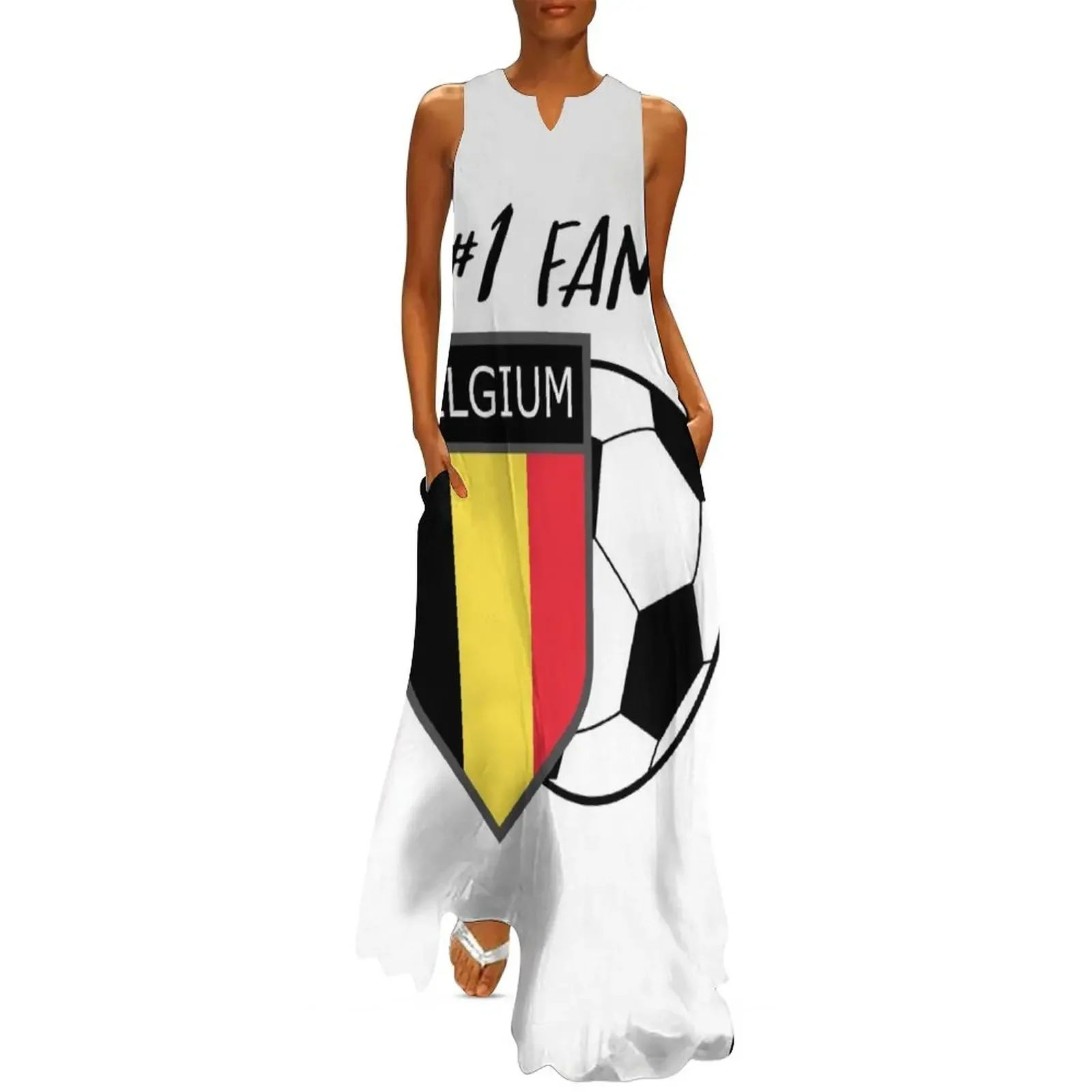 

Belgium Soccer Team 2018 Belgium 2018 Soccer Games Belgium soccer team Long Dress dress women summer 2025 prom clothes Dress
