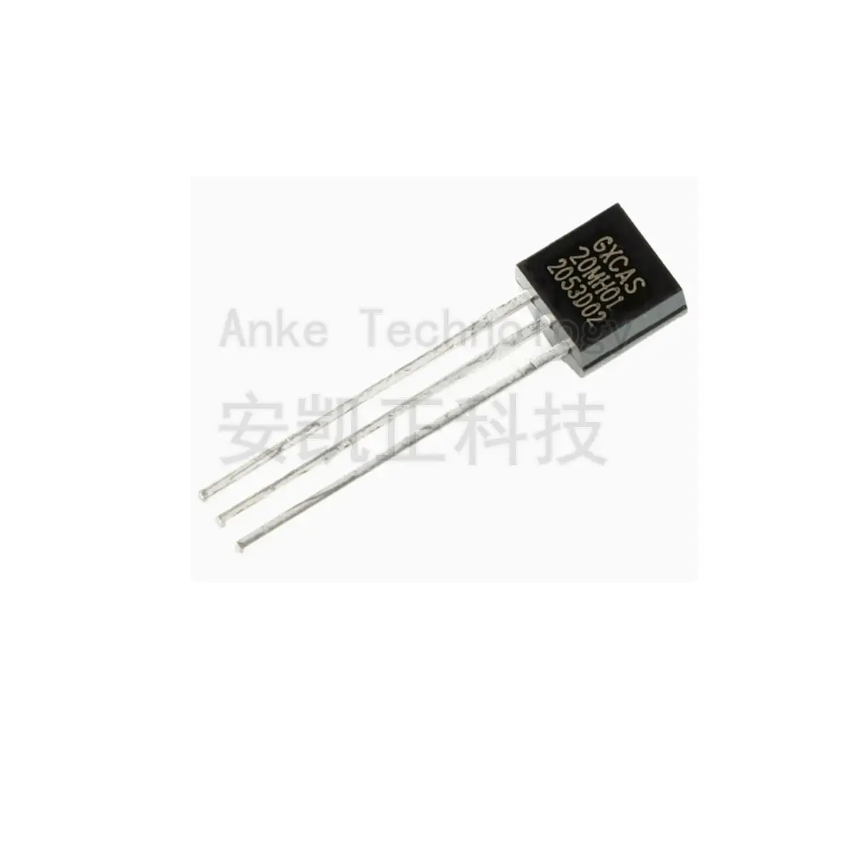 Original GX20MH01 TO-92 programmable resolution single bus high-precision temperature sensor chip 10PCS/100PCS
