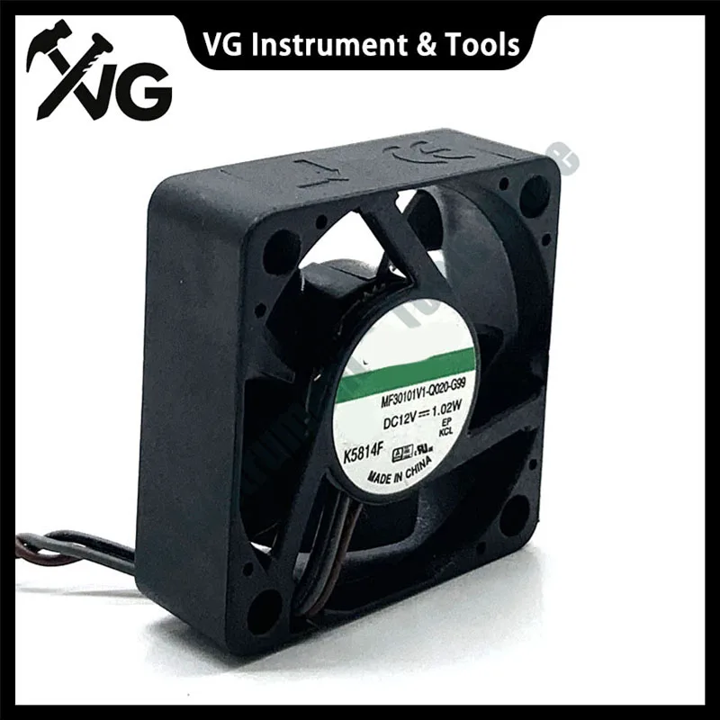 Novo para 30mm ventilador de refrigeração para sunon MF30101V1-Q000-G99 MF30101V1-Q020-G99 30x30x10 3cm dc 12v 1.02w ventilador de refrigeração do projetor