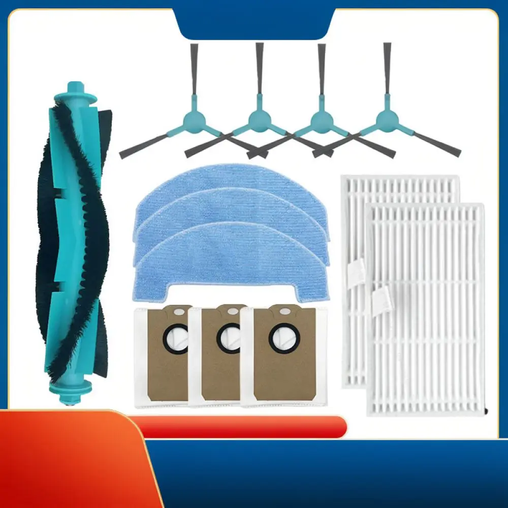 Robot Vacuum Cleaner Maintenance Parts For Midea S5 Plus For Cecotec Conga 2299 Ultra Side Brush Filter Roller Mop Supplies