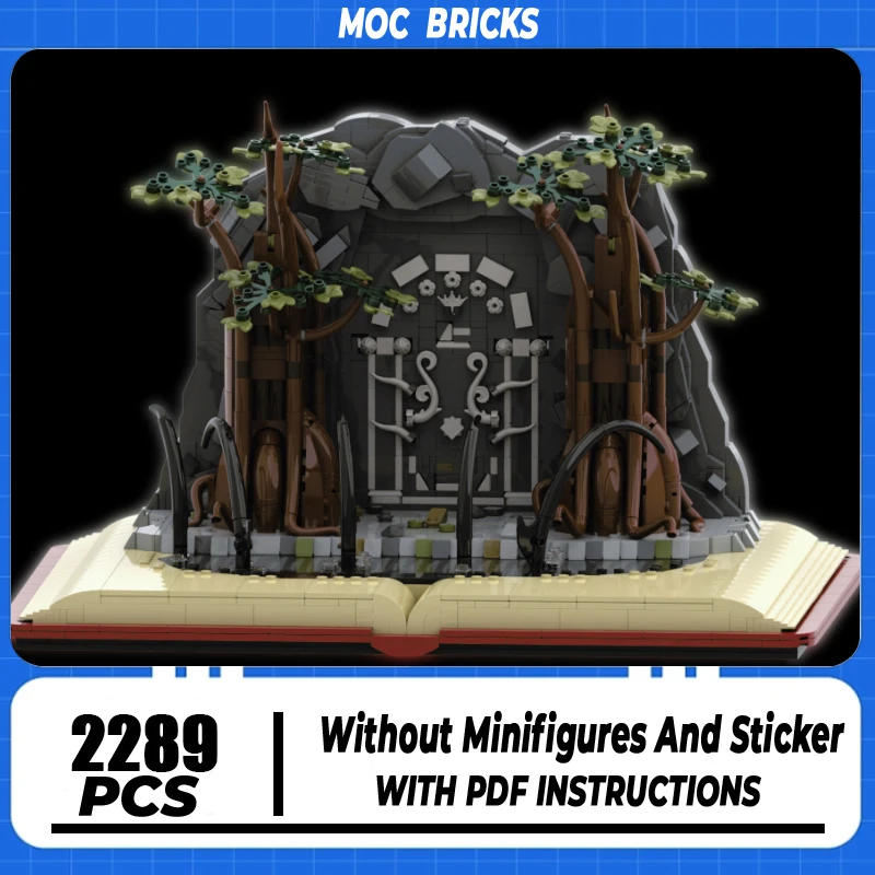 

Ring Movie Model Moc Building Blocks Minifigures Display Stand Model Technology Brick DIY Assembly Construction Toy Holiday Gift