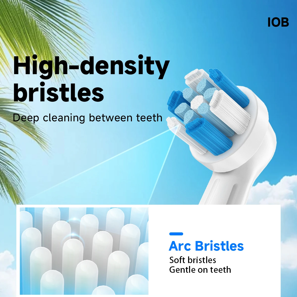 

Electric Toothbrush Replacement Brush Heads for Oral Basic Cleaning B toothbrush nozzle BristlesD100 D25 D30 D32 4739 3709 3744