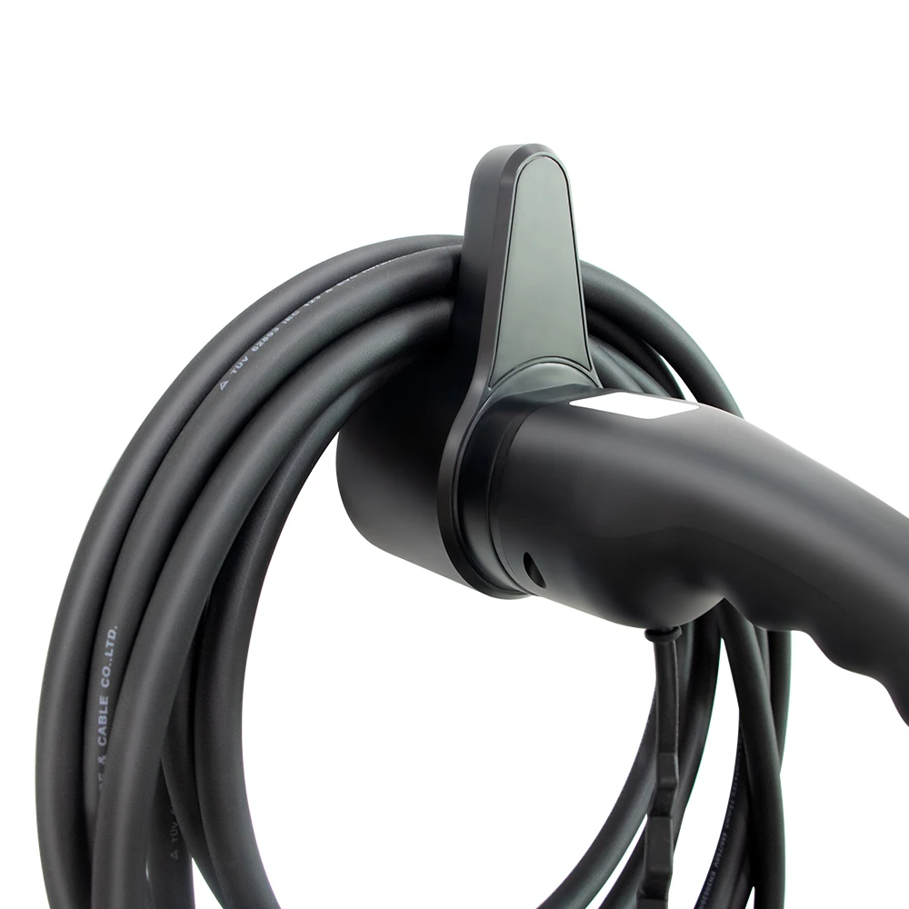 Tesla EV Tempat Steker Pengisi Daya Mobil Pengatur Kabel Kabel Pengisi Daya Dudukan Dinding Steker Soket Konektor untuk Tesla Model 3 Model Y