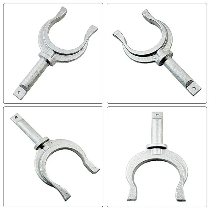 AU28-4X Aluminum Oar Lock Rowlock Premium Marine Row Boat Dinghy Water Raft Boat Kayak Canoe Oar Lock Rowlock Side Mount