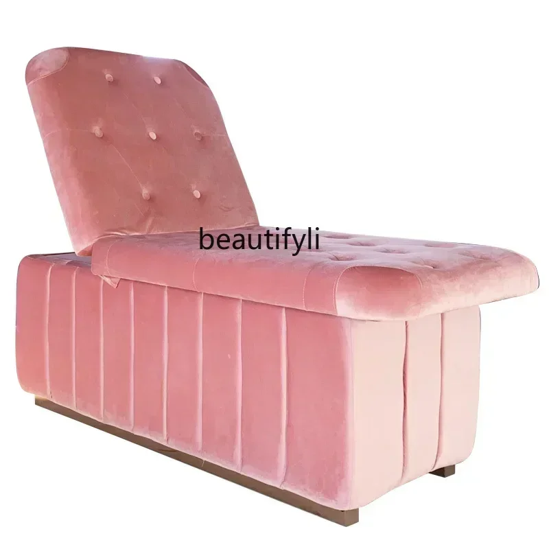 XzBackrest رفع كهربائي العناية بالجمال سرير صالون تجميل تدليك الأريكة العلاج الطبيعي سرير سبا تدليك السرير