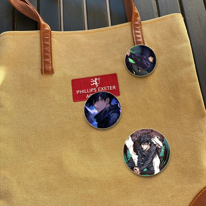 Megumi Fushiguro Pin Handmade Brooch for Clothes Cartoon Cosplay Badge Backpack Decoration Jewelry Gift