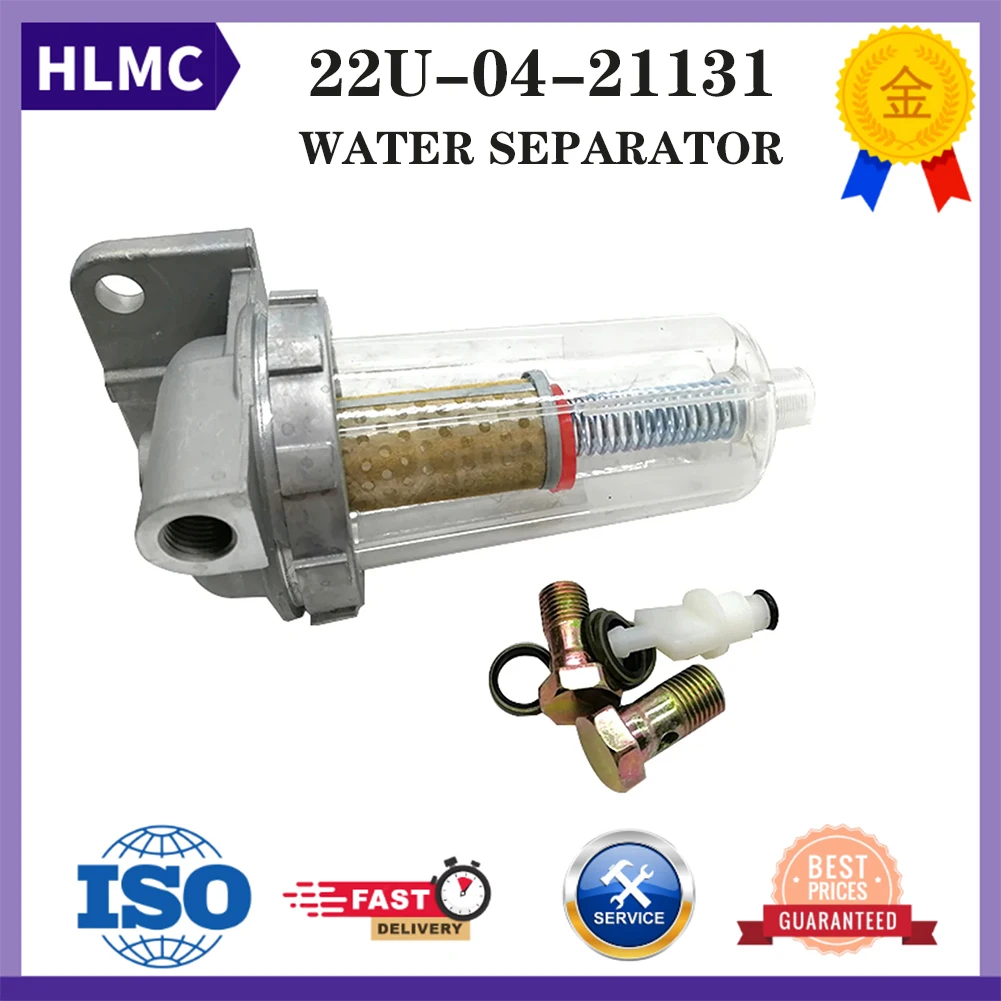 PC130-7 PC200-7 PC300-7 Bulldozer D31EX-21 D37PX-21 D39PX-21 D61EX-15 Fuel Water Separator Assembly 22U-04-21131 22U0421131