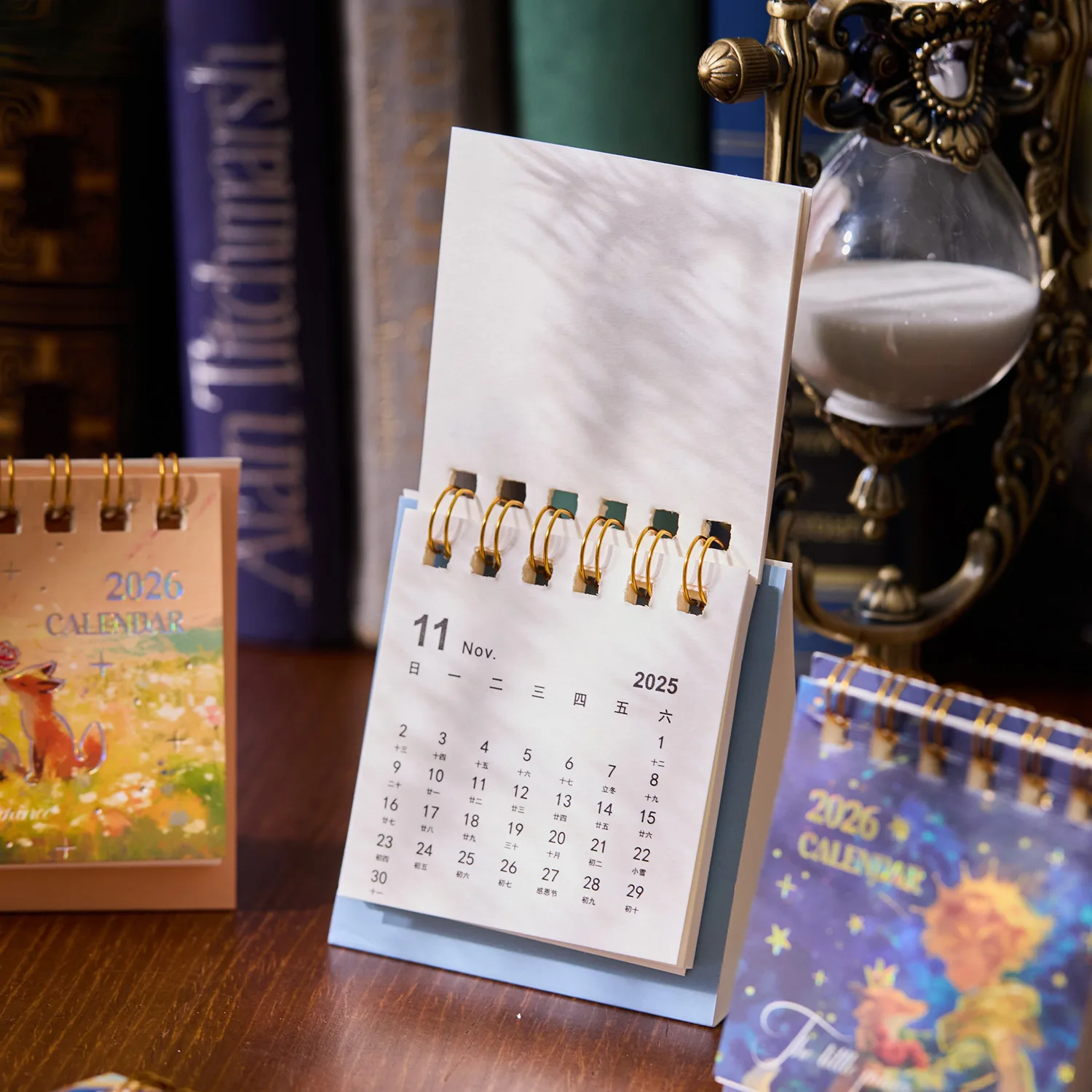 2026 البرنز البسيطة أجندة مكتبية /رزنامة مكتبية الأمير سلسلة المحمولة التقويم سطح المكتب الحلي تسجيل الدخول خطة أجندة مكتبية /رزنامة مكتبية صغيرة #2