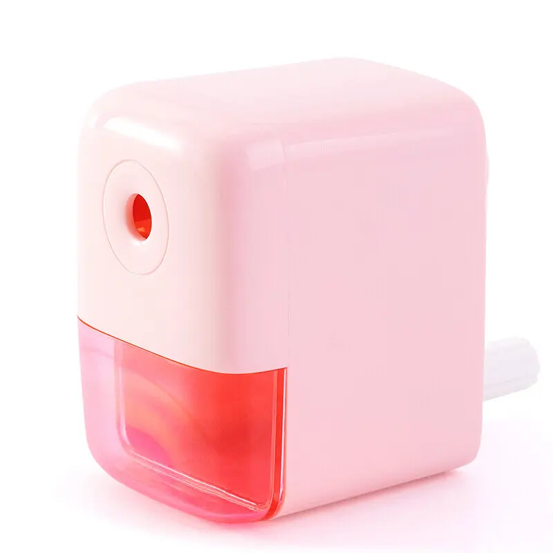 Temperamatite a manovella multifunzione con alimentazione automatica della penna temperamatite manuale per sbucciare il coltello per pialla girevole temperamatite 71158