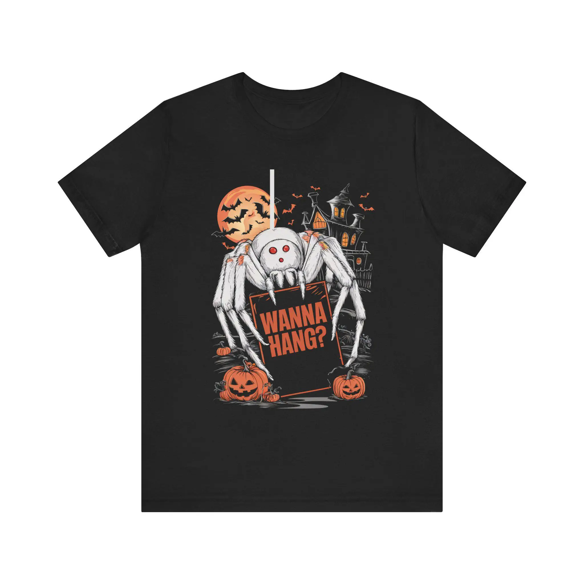 Je veux accrocher chemise, chemise d’Halloween d’araignée effrayante, chemise joyeux Halloween, chemise d’astuce ou friandise, chemise d’araignée, cadeau d’Halloween