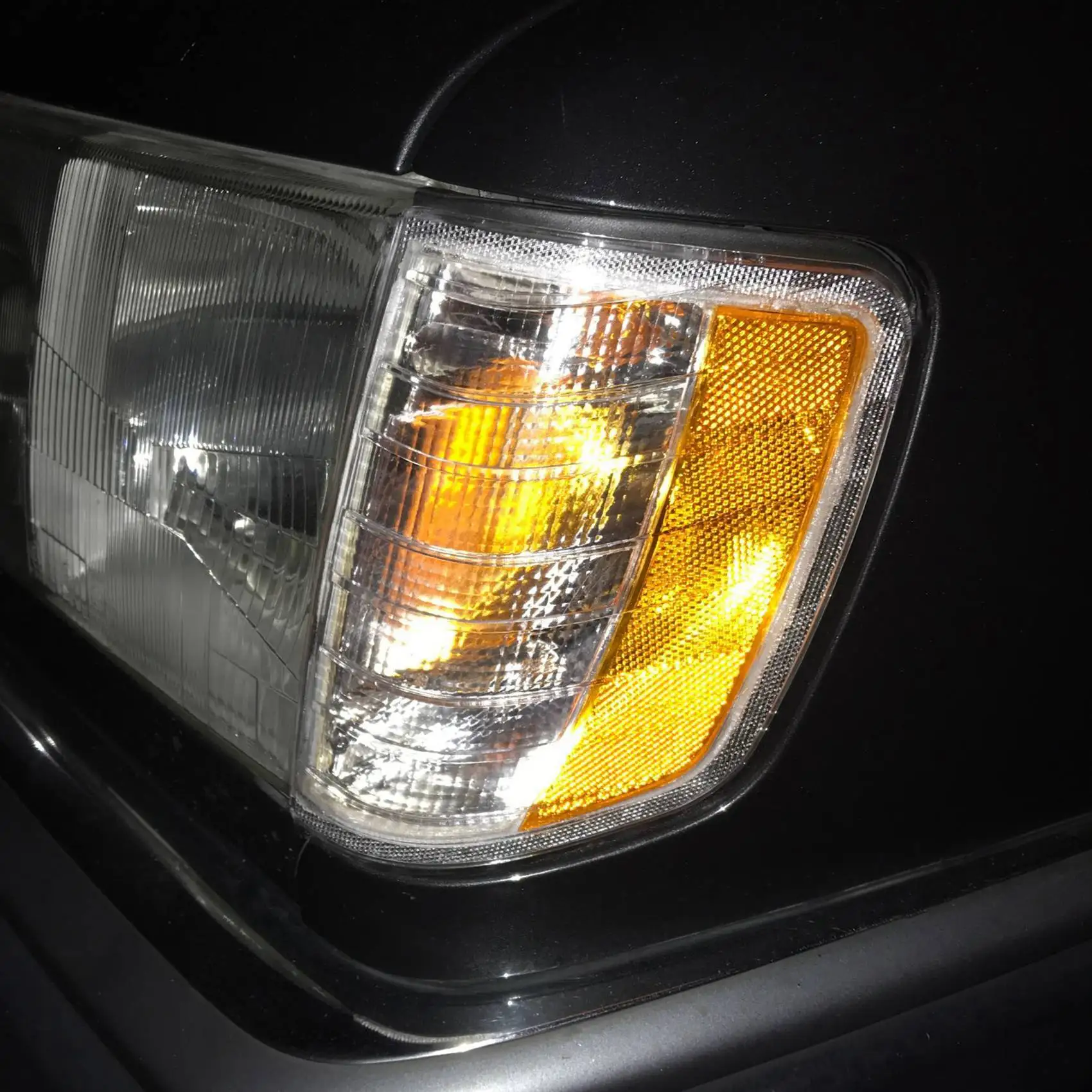 ضوء ركن السيارة الأمامي بدوره مؤشر إشارة مصباح لمرسيدس بنز E Class W124 1985-1996 1248261243 1248261143