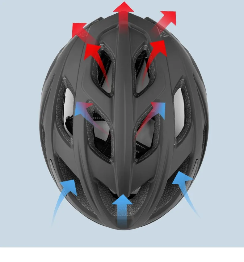 Fotografia 5: Capacete de Ciclismo Profissional ROCKBROS para Adultos, Circunferência da Cabeça 56-62CM, Disponível em Várias Cores