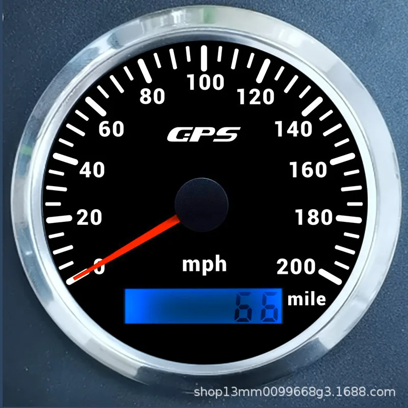 

GPS Speedometer Instrument Panel Speed Odometer for Car Yacht Motorcycle Multi Vehicle Digital Display