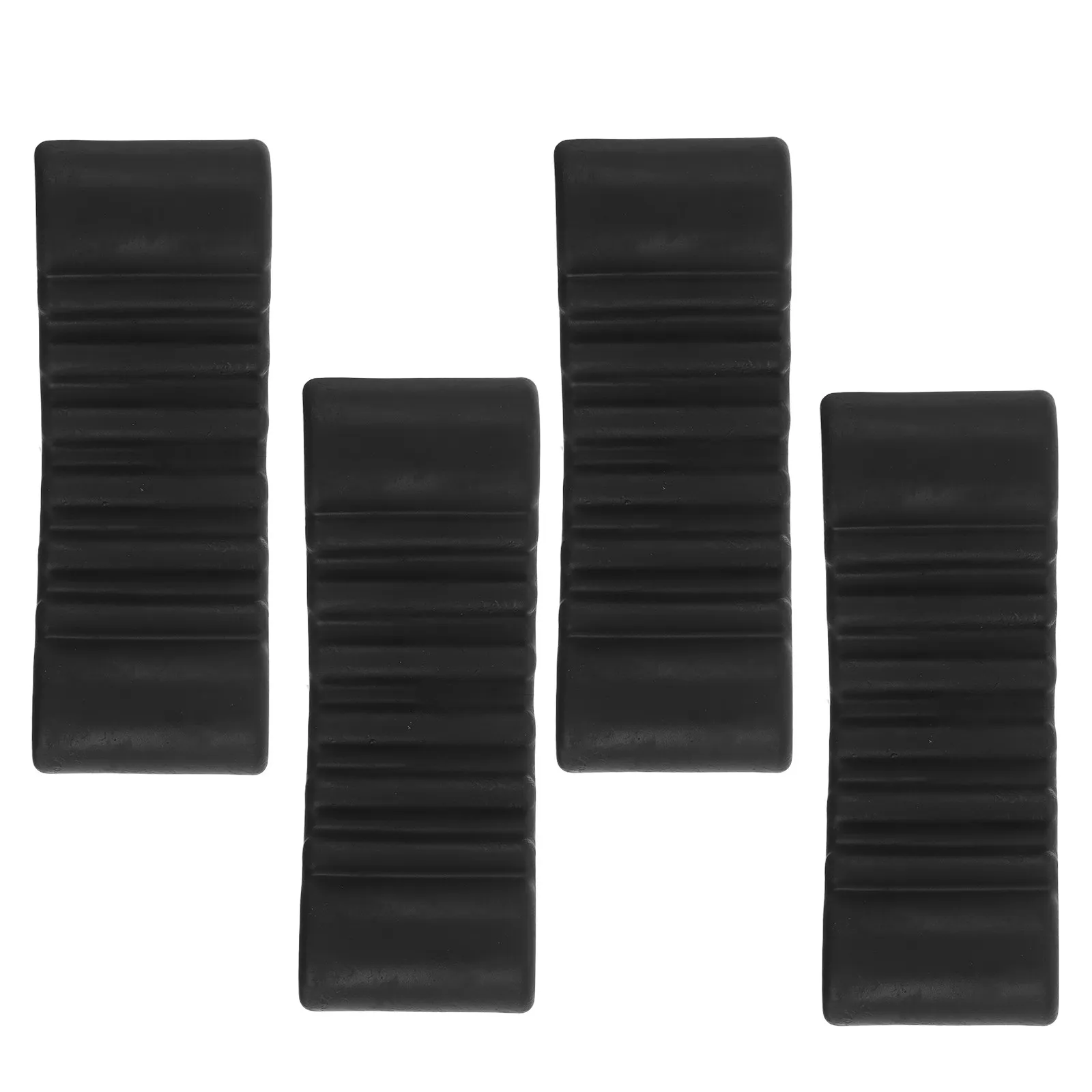 

4Pcs Car Jack Stand Rubber Pads 3 Ton Heavy Duty Floor Lift Adapter Pinch Weld Frame Rail Safety Grip Anti Slip Pads for Vehicle