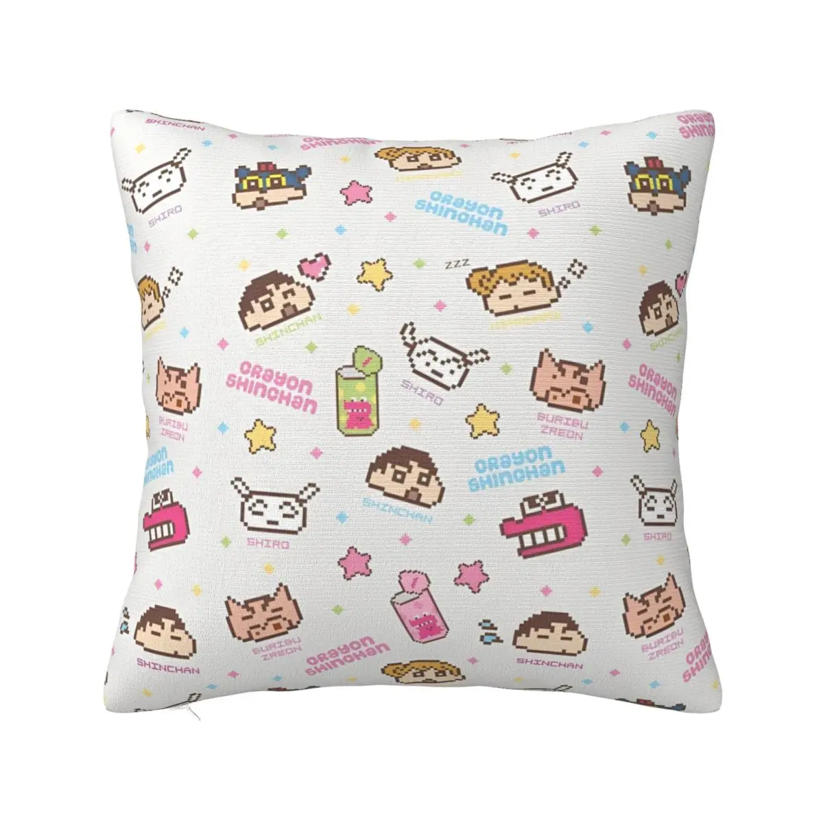 

Cute Crayon Shin-chan Himawari Pillowcase Printing Polyester Cushion Cover Decorative Japanese Anime Pillow Case Cover Home