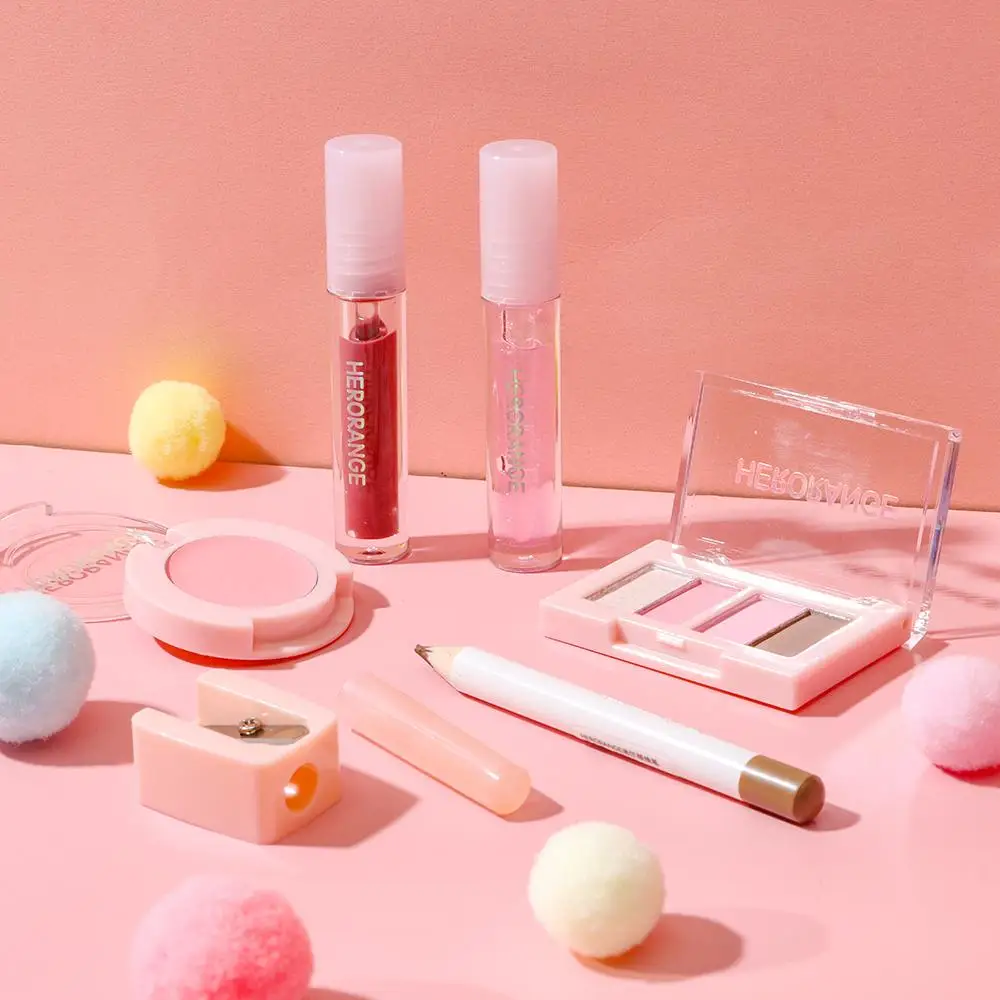 5 Teile/satz Neue Augenbraue Bleistift Kosmetik Set Langlebig Glatte Make-Up Set Hoch Pigmentierte Make-Up Set Vollen Kit für Frauen Schönheit