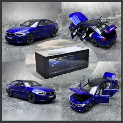 Original Diecast Alloy 1/18 Scale 2018 M5 F90 Sedan Car Model Adult Classic Collection Static Display Boy Toy