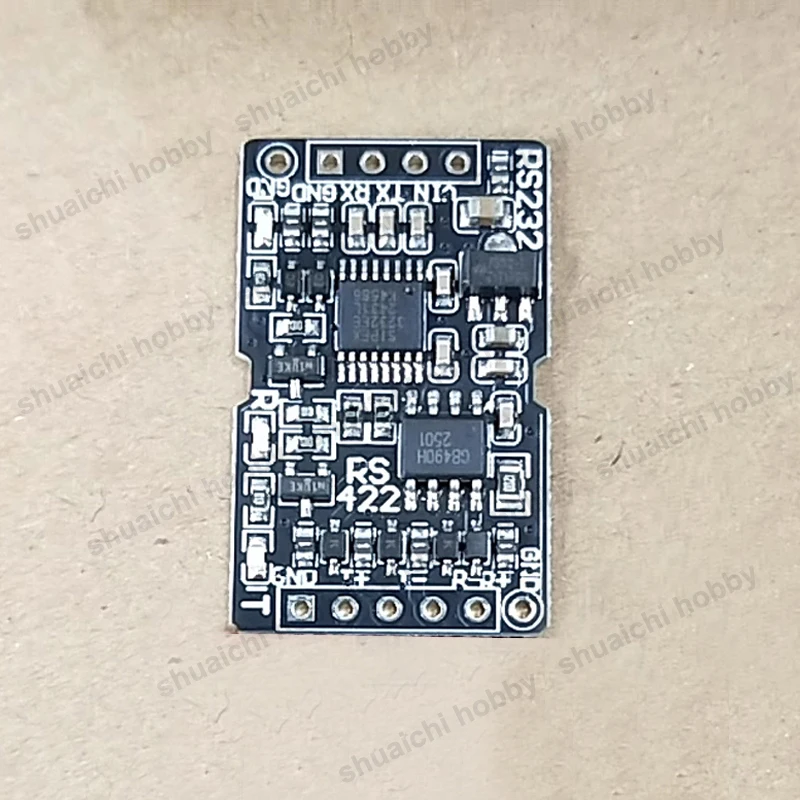 RS232-RS422 Interface Conversion Board 4-25V GND TXD RXD Adapter Converter Module Port Protection for Model Airplane DIY Parts