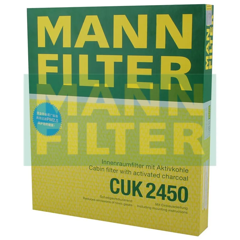Filtro de habitáculo para Audi A4 B8 07-16 A5 07-17 Q5 08-17 para Macan 2.0/2.9/3.0/3.6 14-21 MANNFILTER CUK2450 8K0819439A PAB81943910