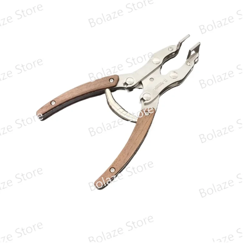 

Leather Flat Pliers Stainless Steel Professional Handmade DIY Craftsman LeatherCraft Parallel Clamp Tools