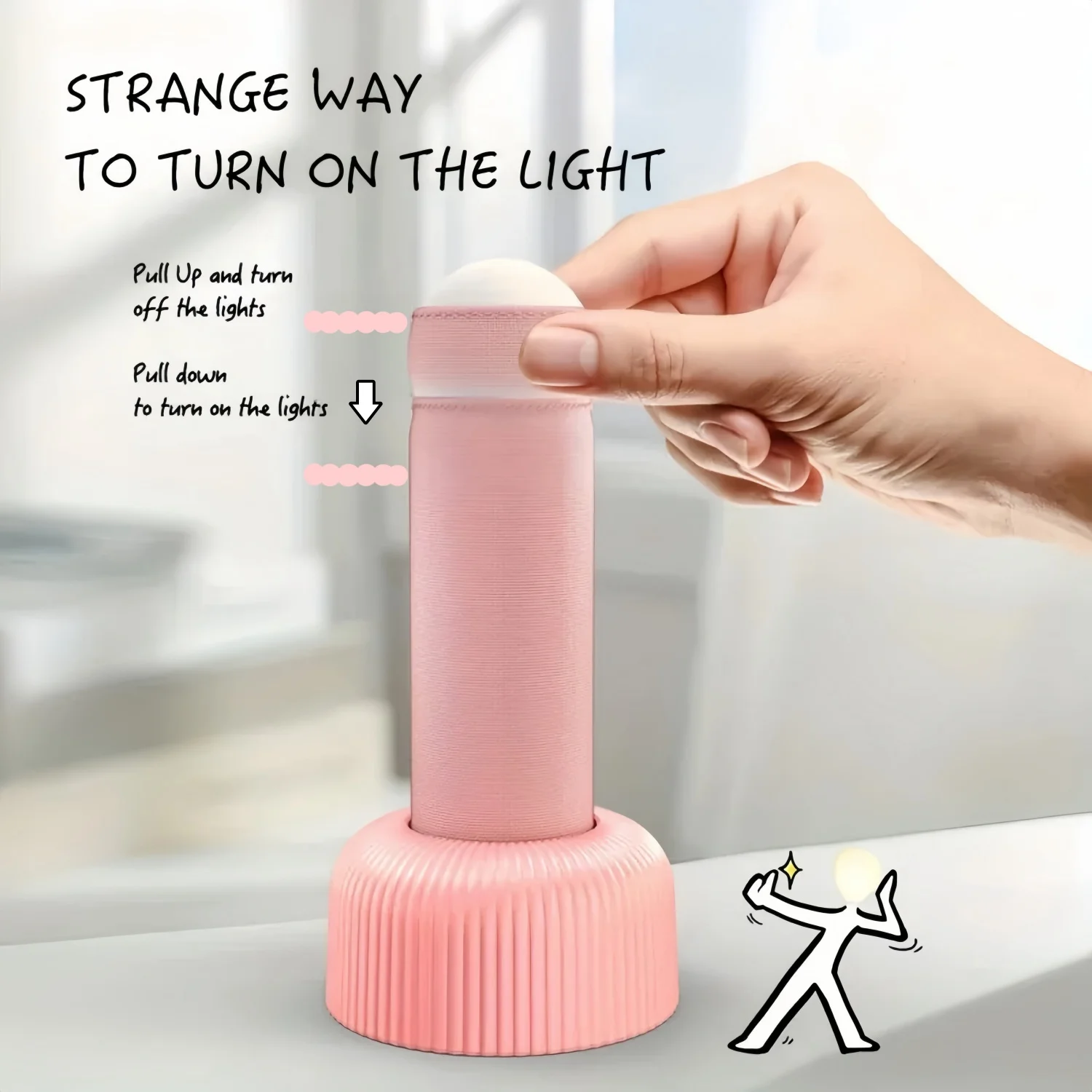 Rechargeable Hold A Night Light Bestie Favorite Gift Lamp Pink Lamps LED Warm Atmosphere Lamp Table Lamp Lamp for Bedroom