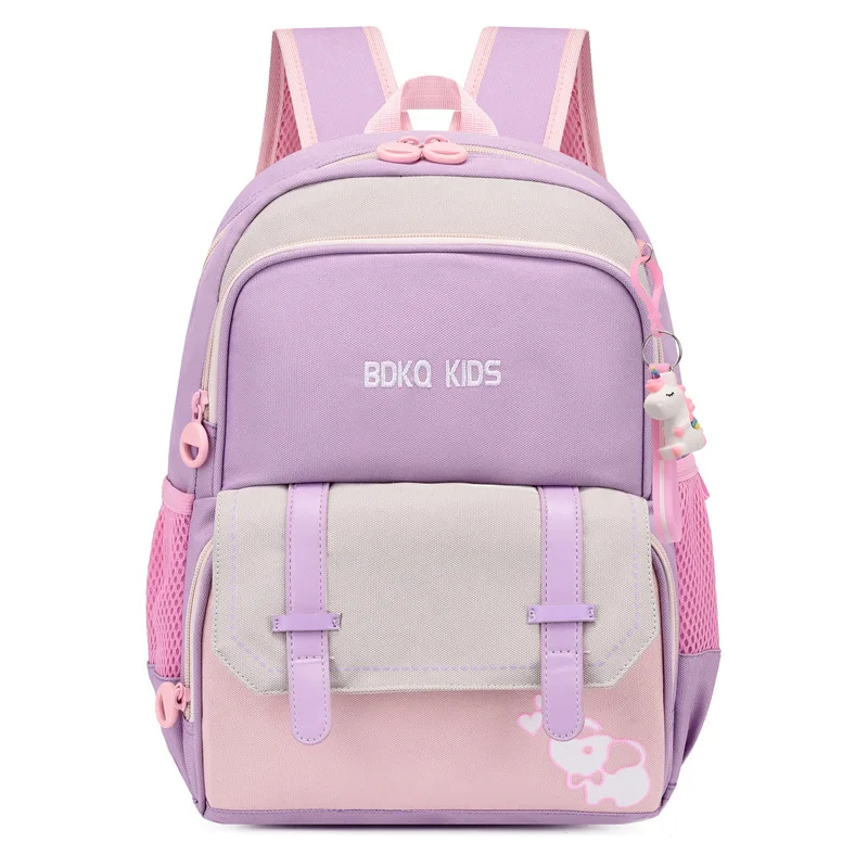 Large Capacity Student Backpacks Reduced Weight Contrasting Versatile Backpacks for Boys and Girls Simple and High-end Backpack