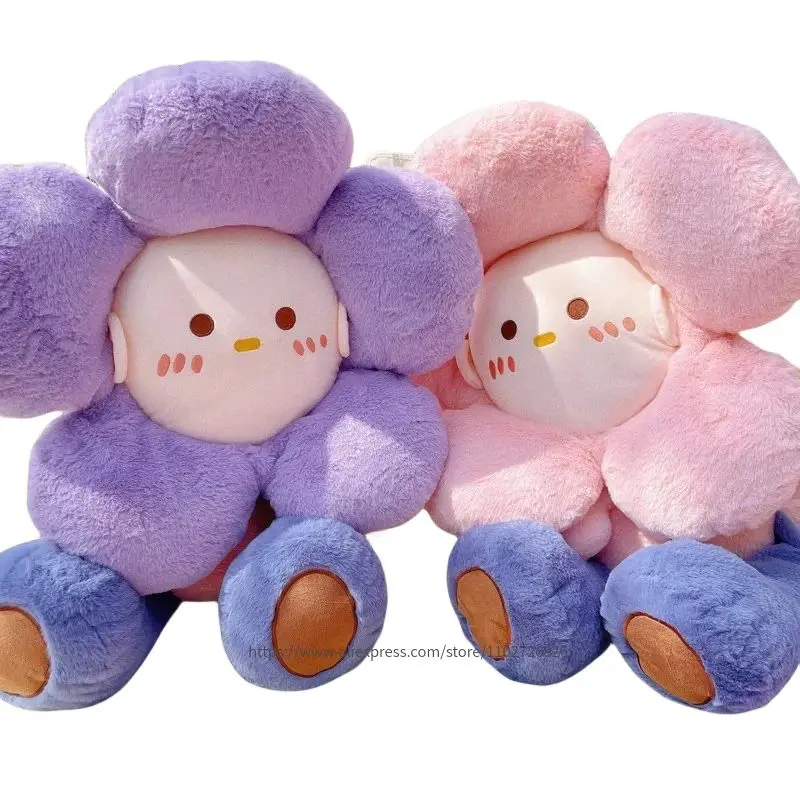 45-90cm farcito fiore bambola peluche pianta bambino sonno giocattolo morbido confortevole cuscino creativo per bambino compleanno ragazza regalo camera Dector