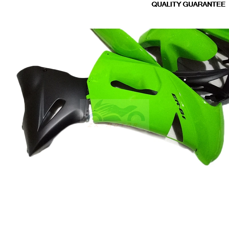 Motorcycle Fairings Kits Set For Kawasaki Ninja 650R ER6F 06-08 Green Black fairing Ninja 650R 2006 2007 2008 HJ43 - view 4